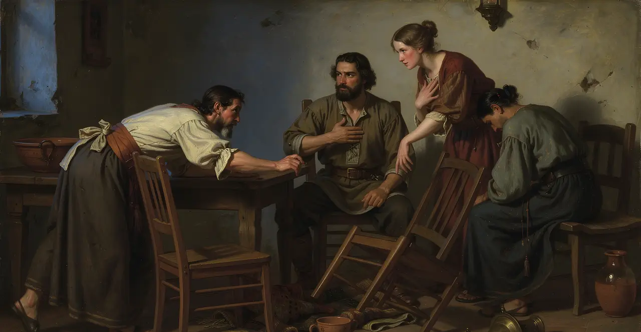 James 4:1-4 — James, oil painting · TruthPrints