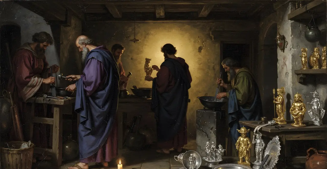 Jeremiah 10:9-11 — Jeremiah, oil painting · TruthPrints