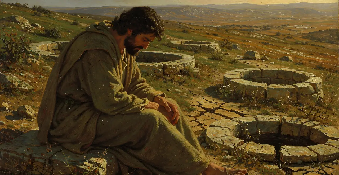 Jeremiah 14:1-5 — Jeremiah, oil painting · TruthPrints