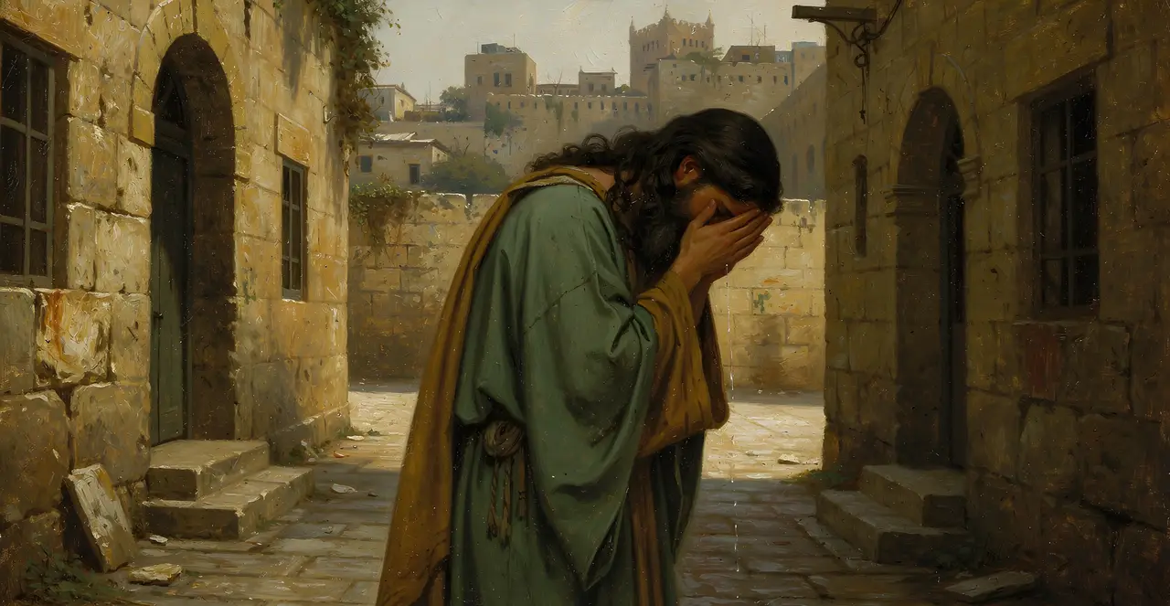 Jeremiah 14:16-17 — Jeremiah, oil painting · TruthPrints