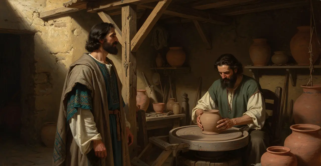 Jeremiah 18:1-5 — Jeremiah, oil painting · TruthPrints