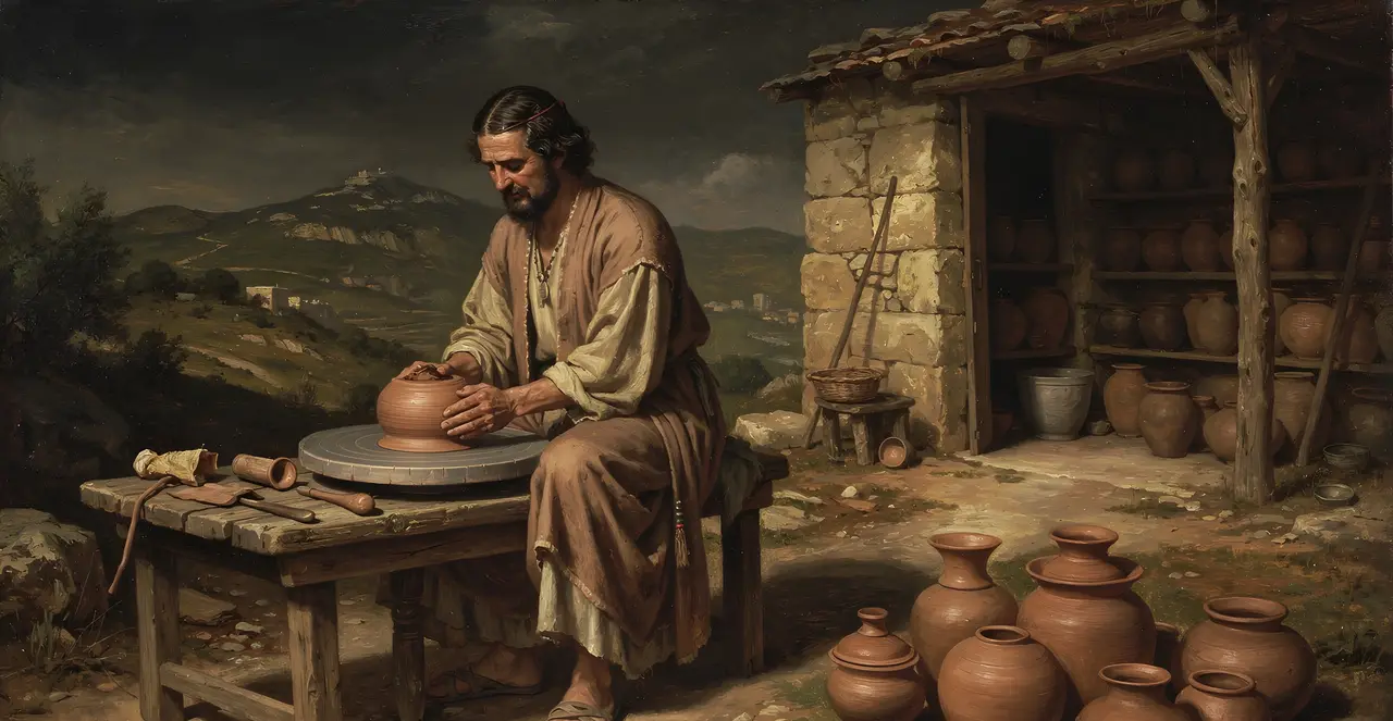 Jeremiah 18:6-9 — Jeremiah, oil painting · TruthPrints