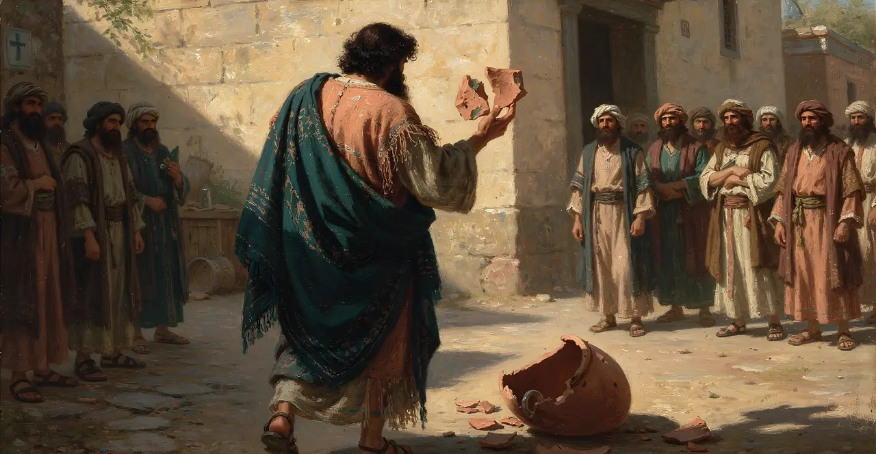 Jeremiah 19:9-11 — Jeremiah, oil painting · TruthPrints