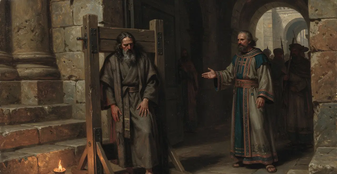 Jeremiah 20:1-3 — Jeremiah, oil painting · TruthPrints