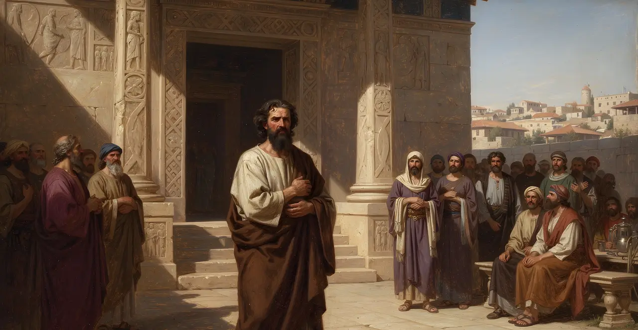 Jeremiah 26:4-7 — Jeremiah, oil painting · TruthPrints