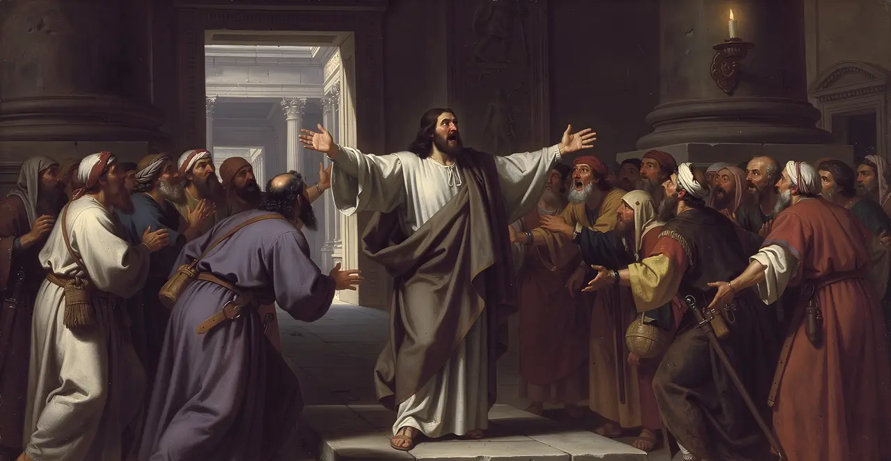 Jeremiah 26:8-10 — Jeremiah, oil painting · TruthPrints