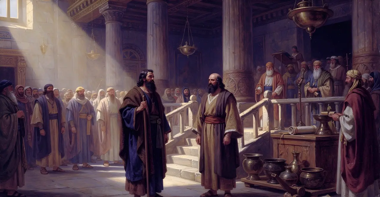 Jeremiah 28:1-3 — Jeremiah, oil painting · TruthPrints