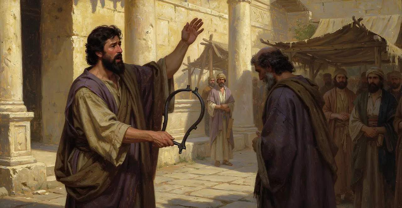 Jeremiah 28:11-13 — Jeremiah, oil painting · TruthPrints