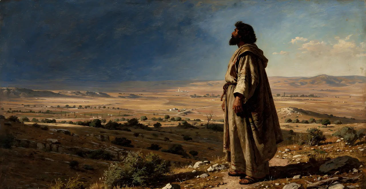 Jeremiah 3:1-2 — Jeremiah, oil painting · TruthPrints