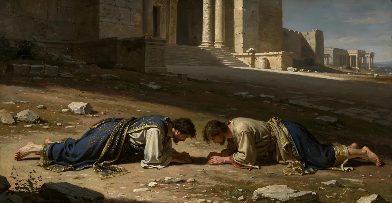 Jeremiah 3:25 — Jeremiah, oil painting · TruthPrints