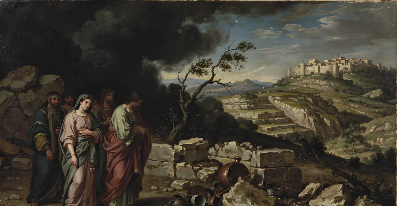 Jeremiah 30:14-16 — Jeremiah, oil painting · TruthPrints