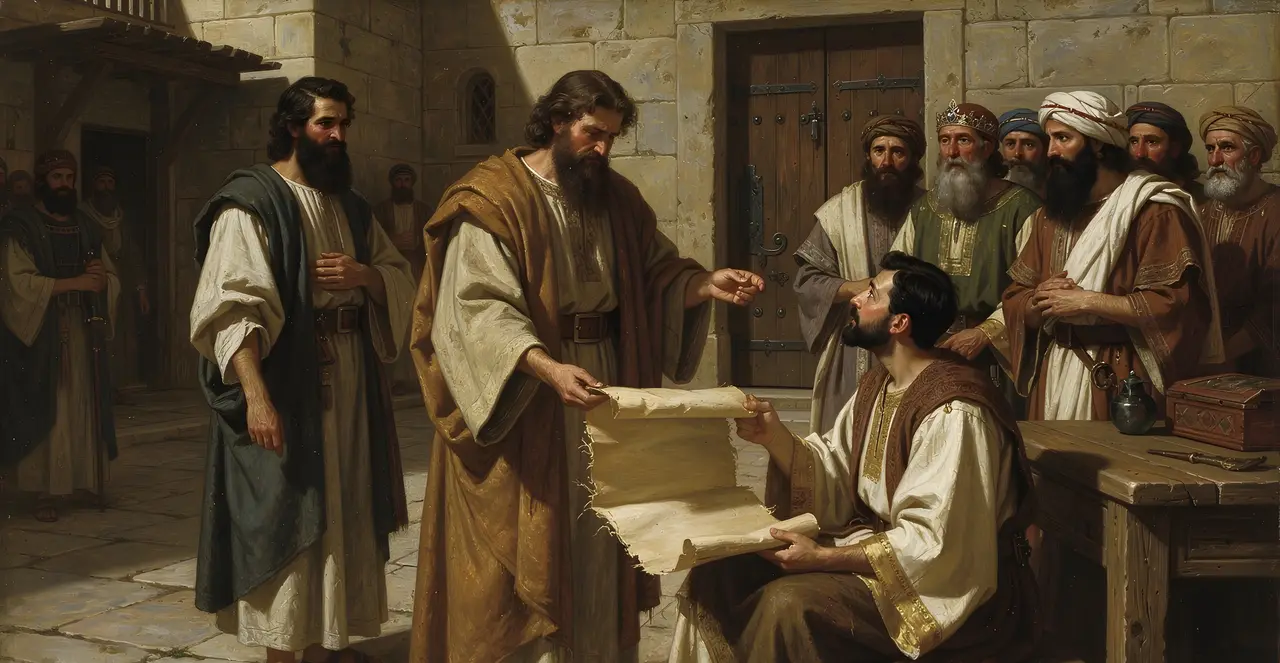 Jeremia 32,11-13 — Jeremia, Ölgemälde · TruthPrints