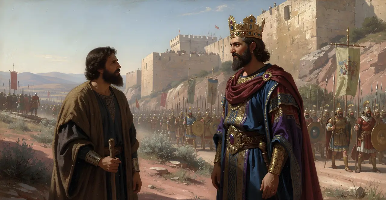 Jeremiah 34:1-2 — Jeremiah, oil painting · TruthPrints