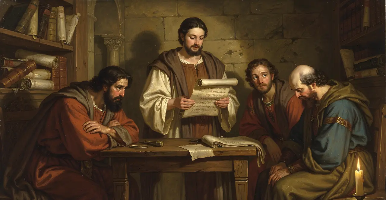 Jeremia 36,14-16 — Jeremia, Ölgemälde · TruthPrints