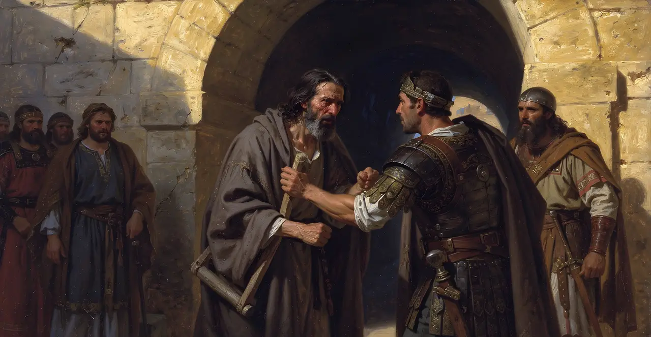Jeremiah 37:13-15 — Jeremiah, oil painting · TruthPrints