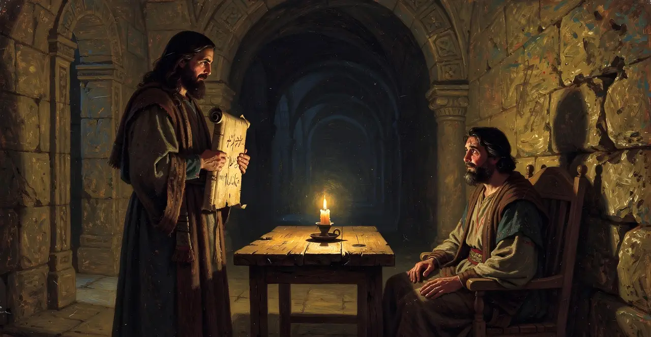 Jeremiah 38:14-16 — Jeremiah, oil painting · TruthPrints
