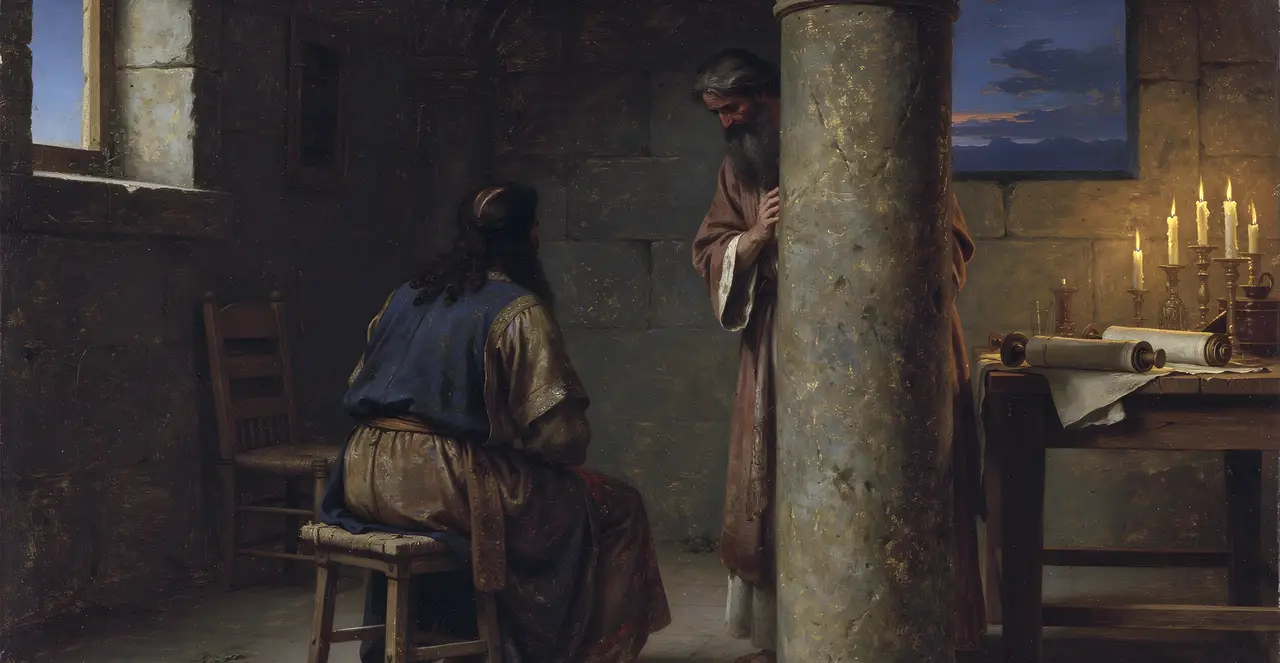 Jeremiah 38:24-26 — Jeremiah, oil painting · TruthPrints