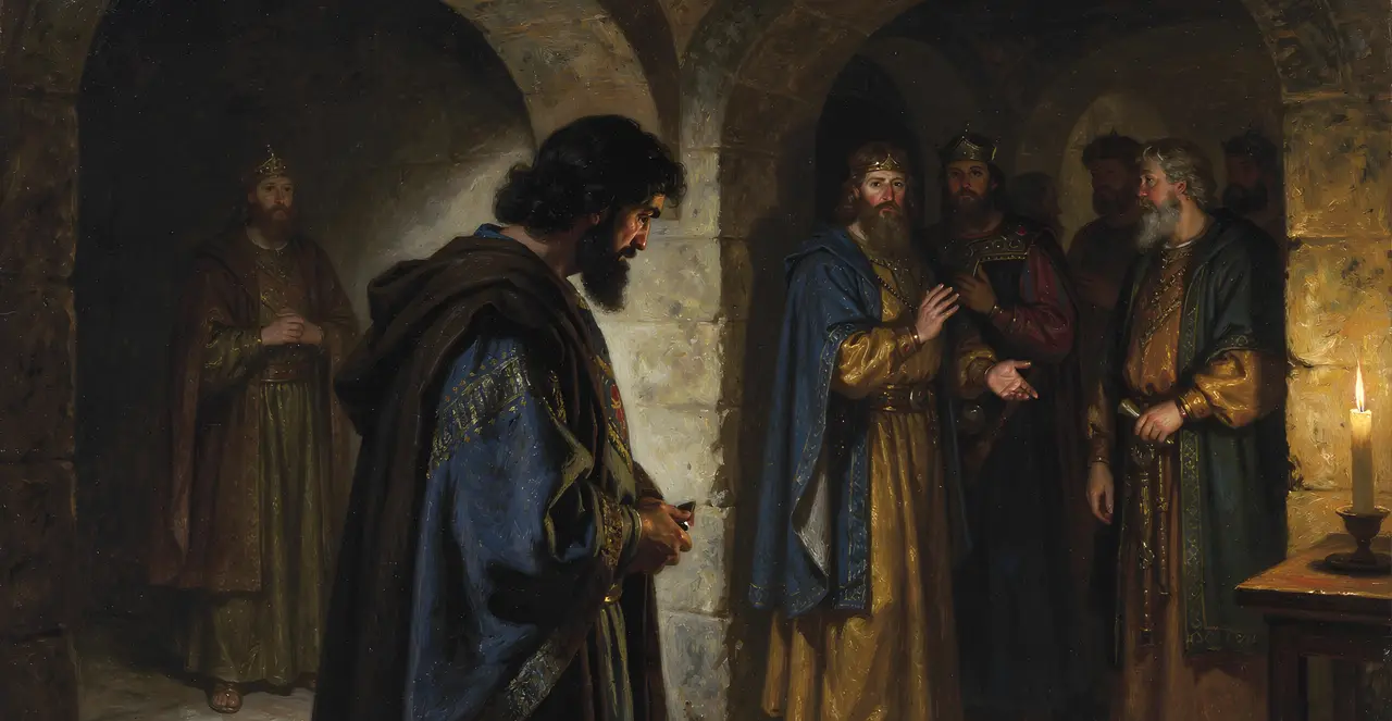 Jeremiah 38:27-28 — Jeremiah, oil painting · TruthPrints