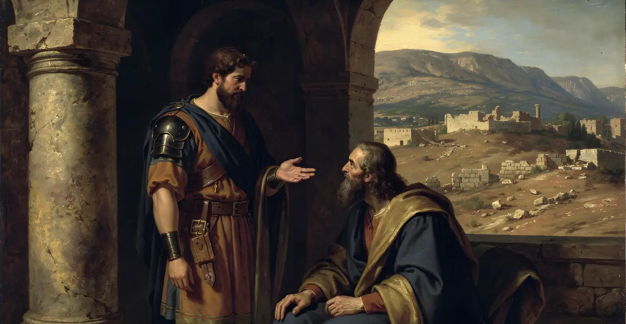 Jeremiah 40:1-3 — Jeremiah, oil painting · TruthPrints