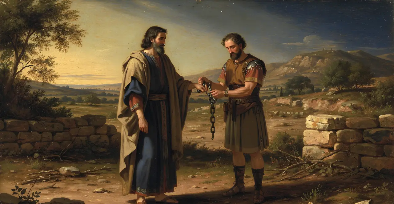 Jeremiah 40:4 — Jeremiah, oil painting · TruthPrints