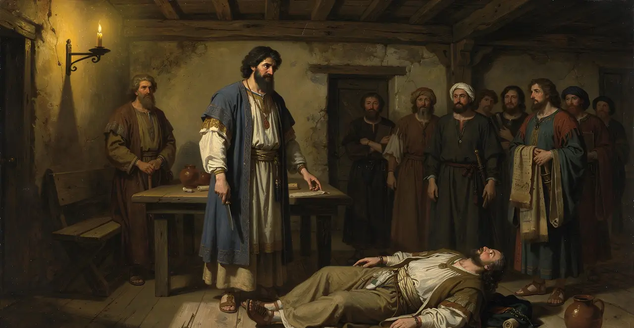 Jeremiah 41:1-2 — Jeremiah, oil painting · TruthPrints