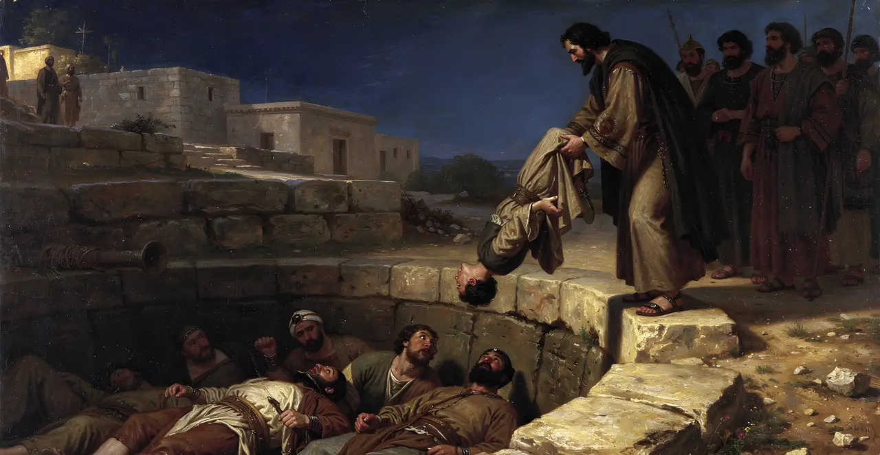 Jeremiah 41:9 — Jeremiah, oil painting · TruthPrints