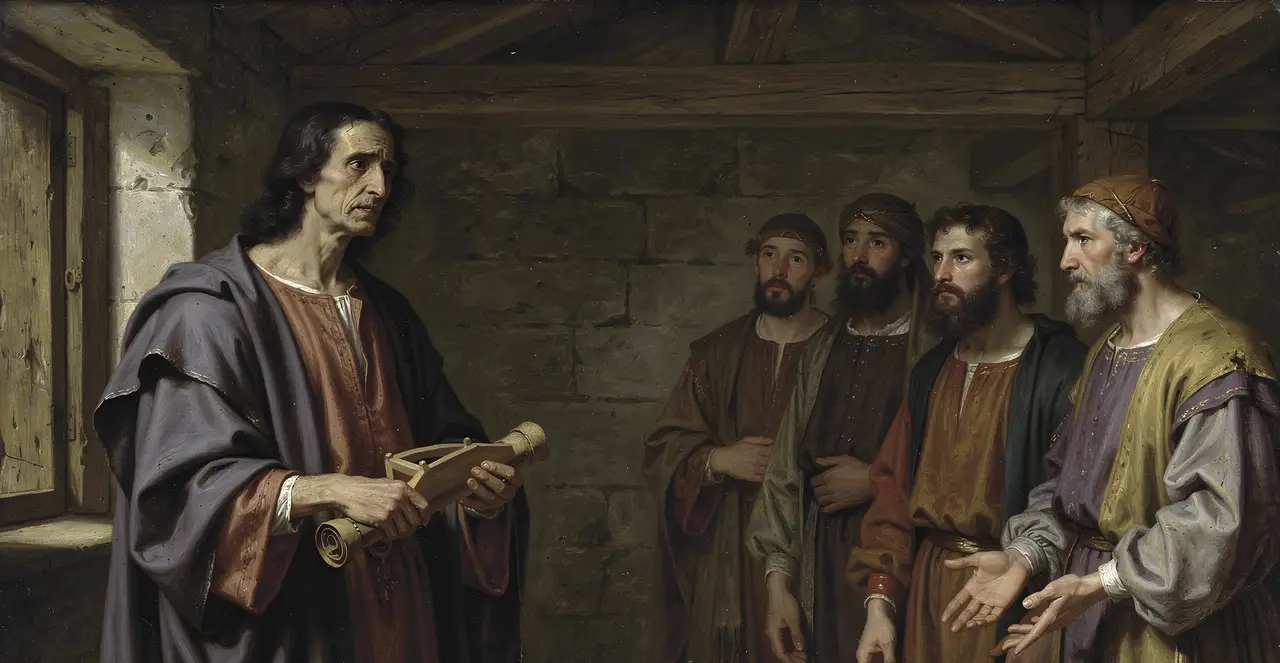 Jeremiah 42:1-3 — Jeremiah, oil painting · TruthPrints