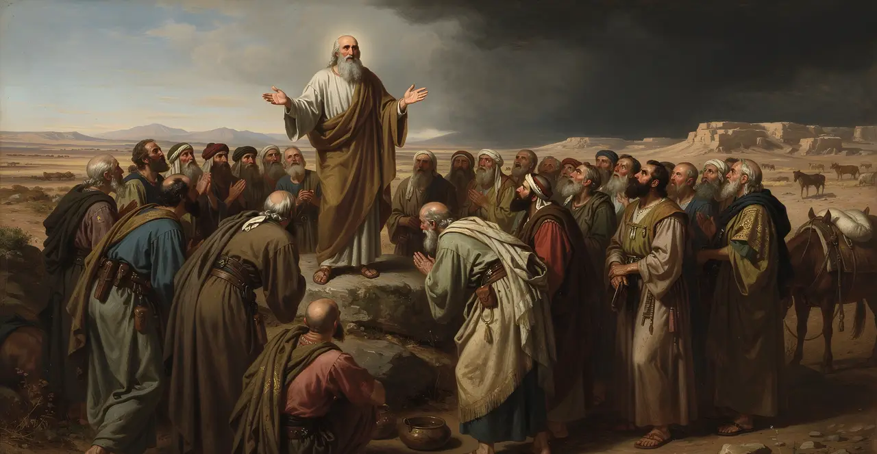 Jeremia 42,16-17 — Jeremia, Ölgemälde · TruthPrints