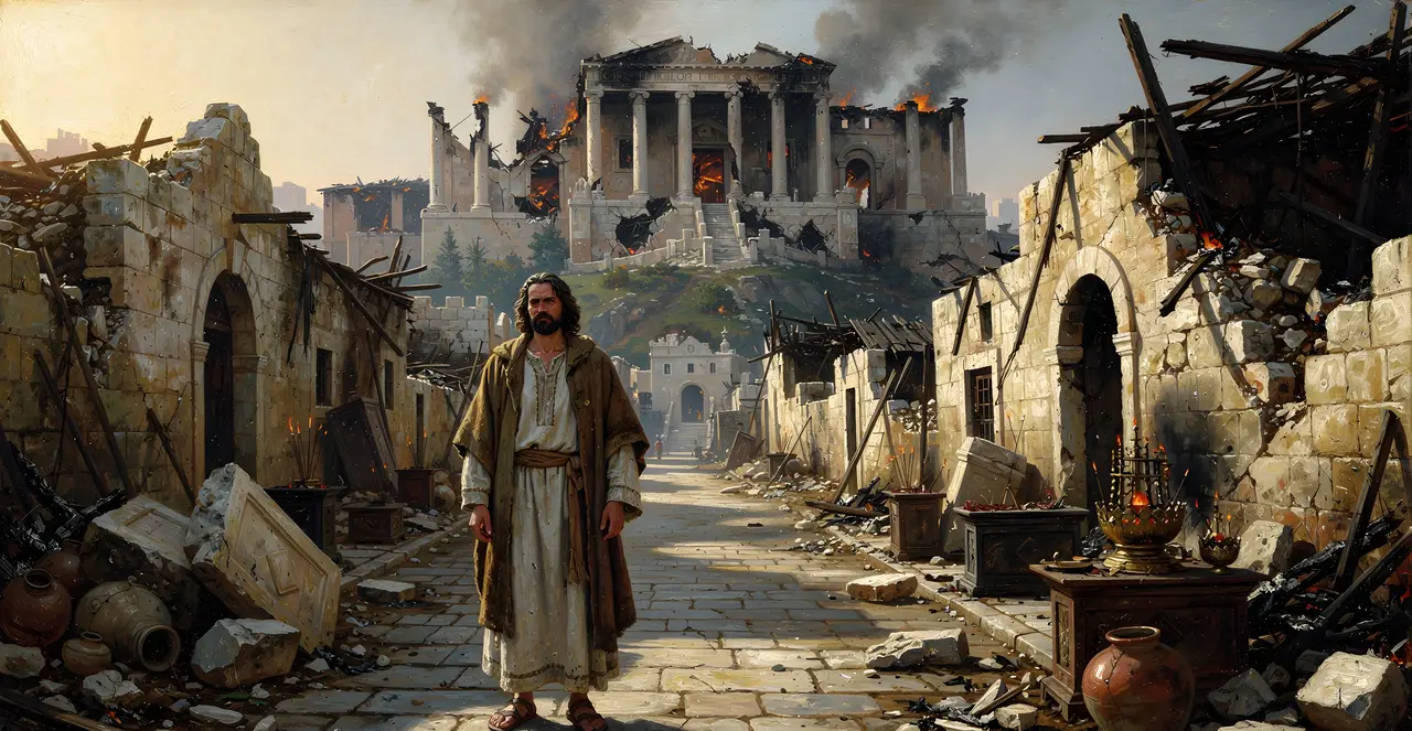 Jeremiah 44:21-22 — Jeremiah, oil painting · TruthPrints