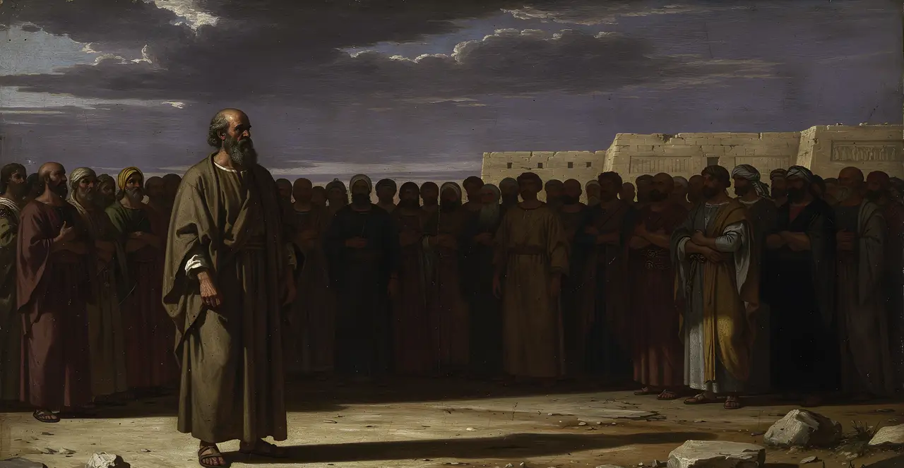 Jeremia 44,23-24 — Jeremia, Ölgemälde · TruthPrints