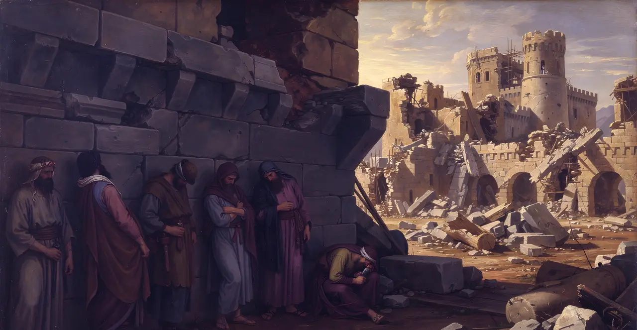 Jeremiah 48:45-47 — Jeremiah, oil painting · TruthPrints
