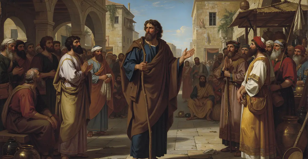 Jeremiah 5:18-21 — Jeremiah, oil painting · TruthPrints