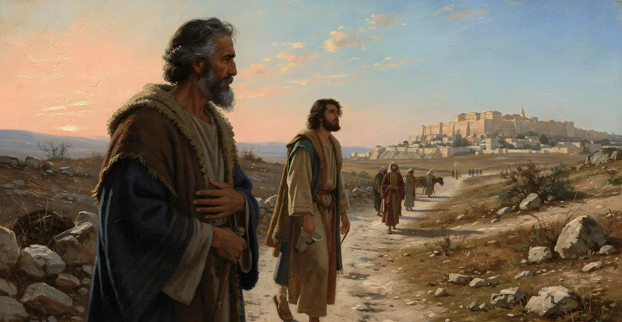 Jeremiah 50:4-6 — Jeremiah, oil painting · TruthPrints