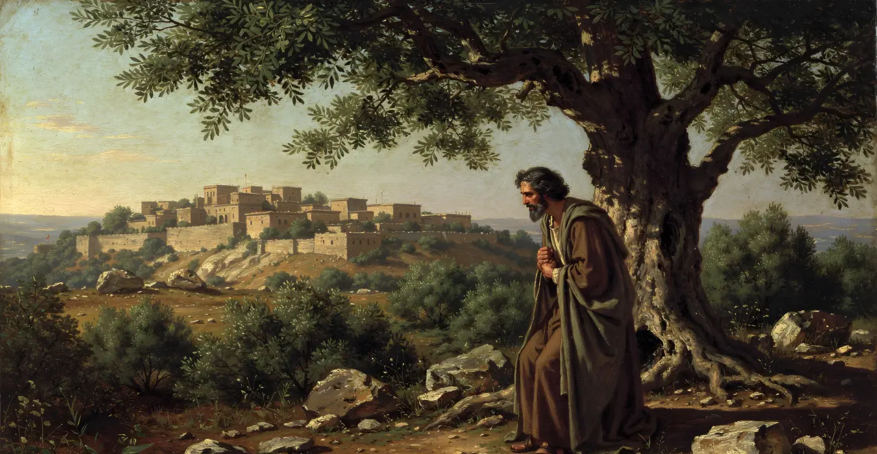 Jeremiah 9:4-7 — Jeremiah, oil painting · TruthPrints