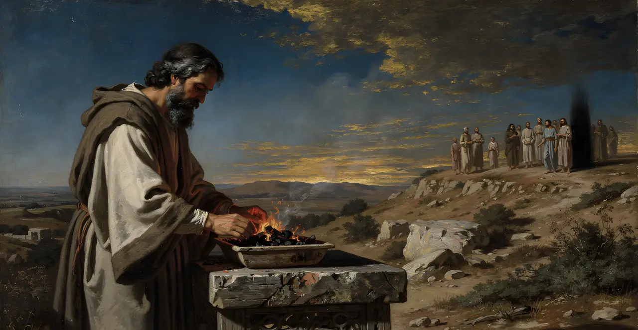 Job 1:5-7 — Job, oil painting · TruthPrints
