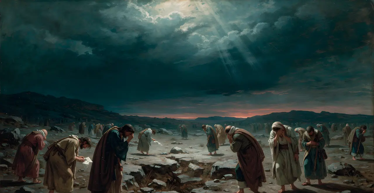 Job 11:20 — Job, oil painting · TruthPrints
