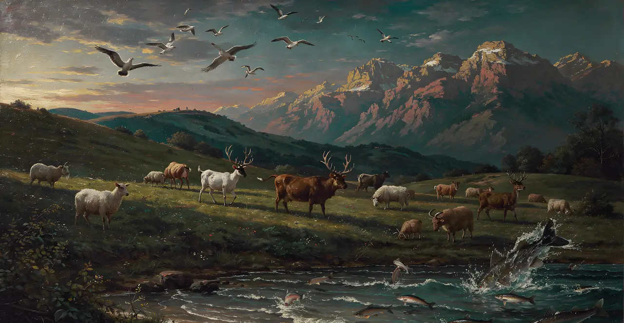 Job 12:7-13 — Job, oil painting · TruthPrints