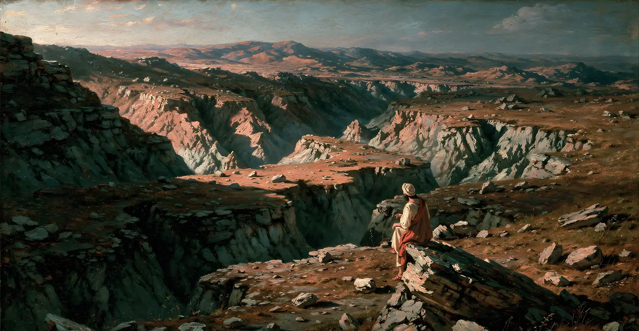 Job 14:17-22 — Job, oil painting · TruthPrints