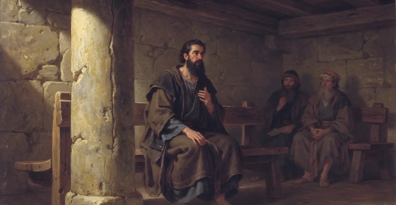 Job 20:1-7 — Job, oil painting · TruthPrints