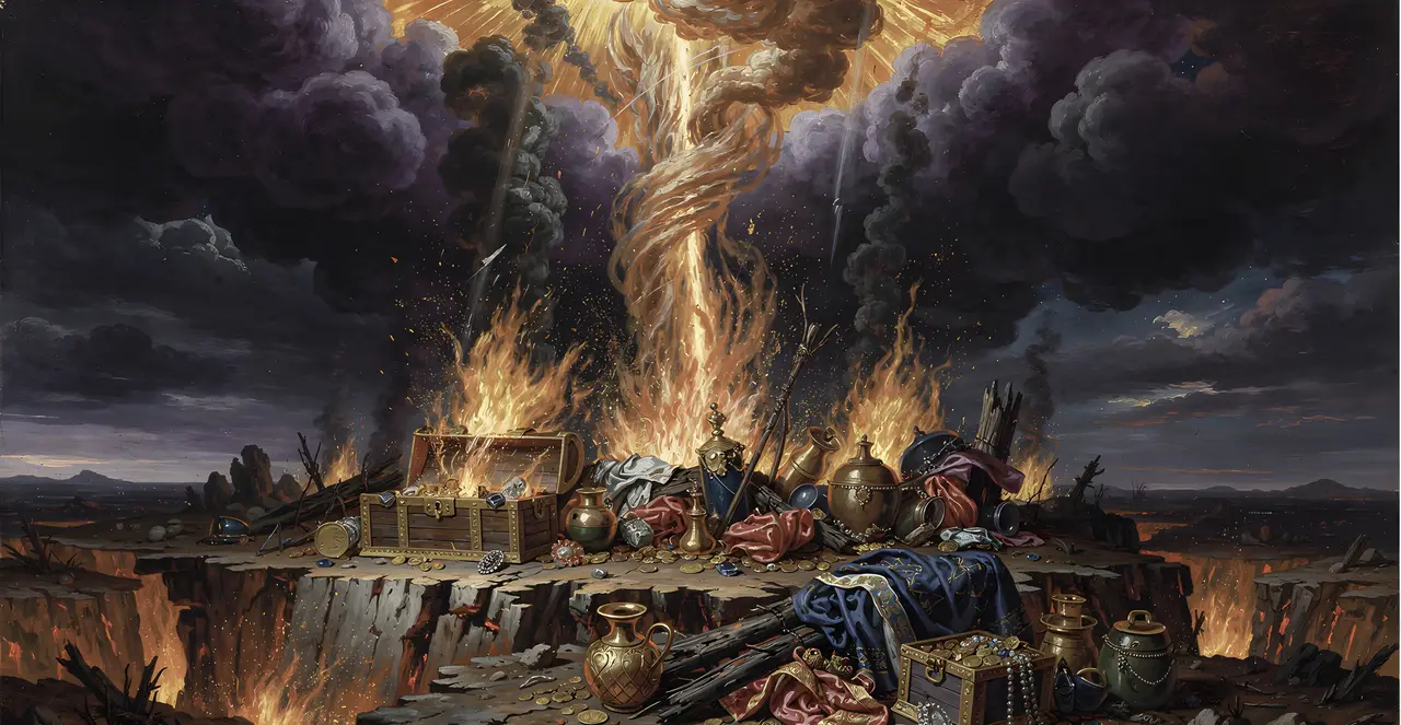 Job 20:25-29 — Job, oil painting · TruthPrints