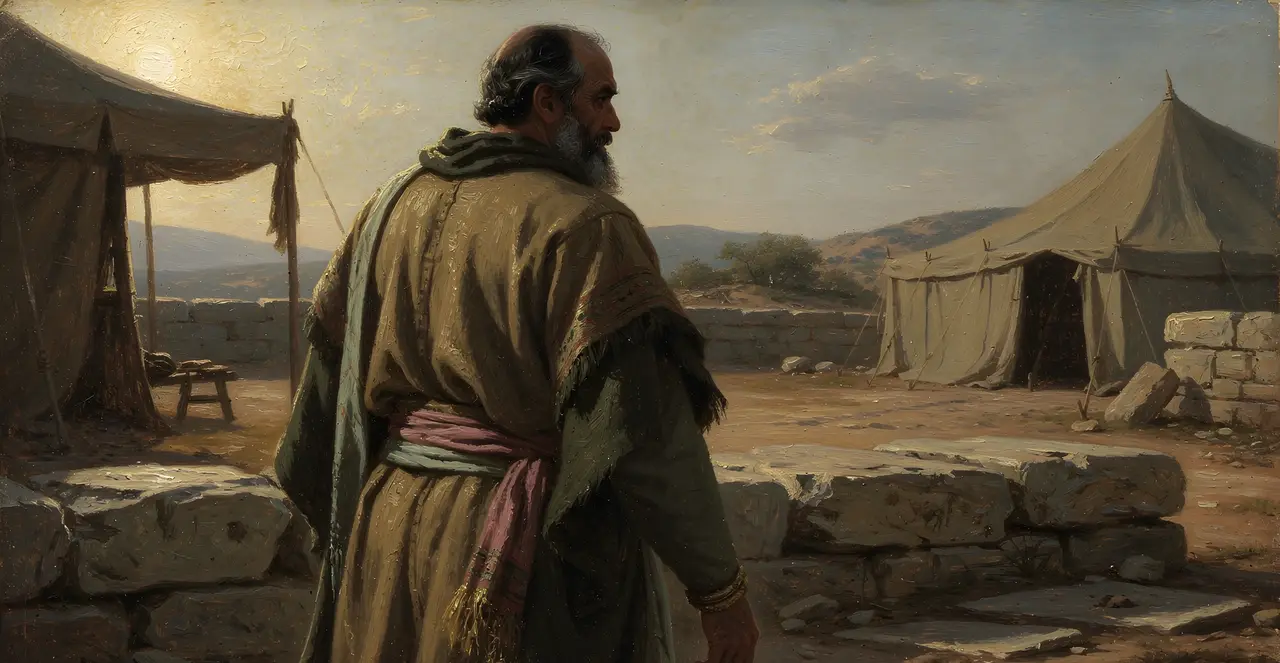 Job 25:1-6 — Job, oil painting · TruthPrints