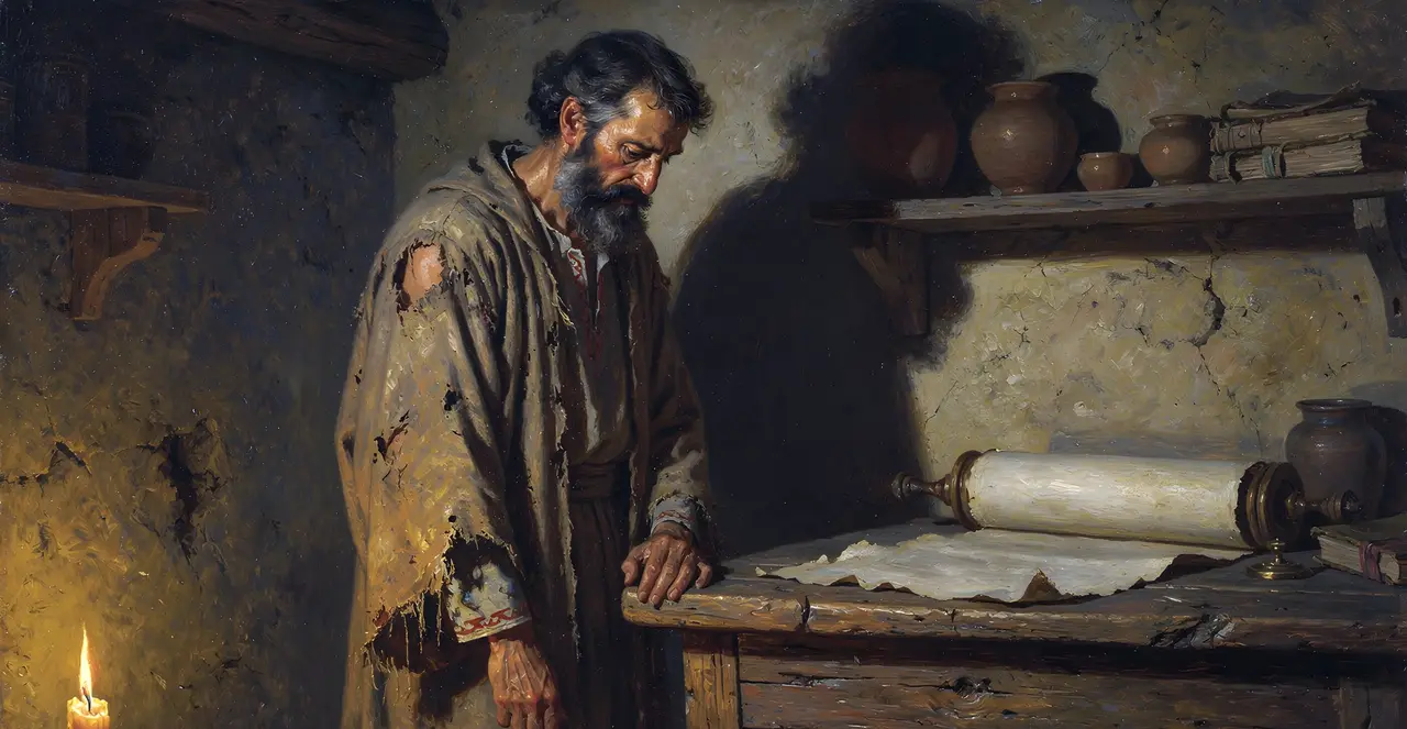 Job 29:14-20 — Job, oil painting · TruthPrints