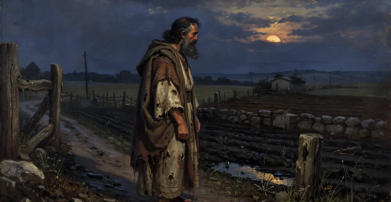 Job 31:37-40 — Job, oil painting · TruthPrints