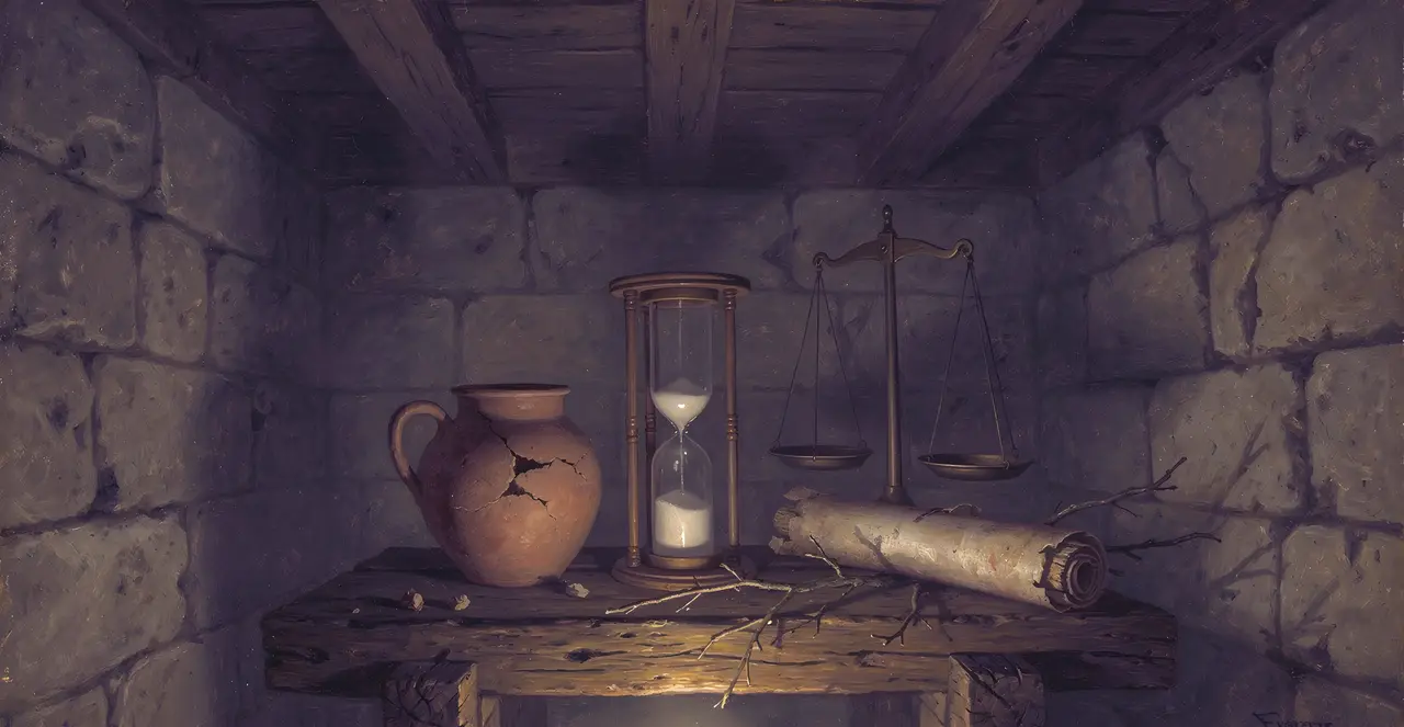 Job 34:15-20 — Job, oil painting · TruthPrints