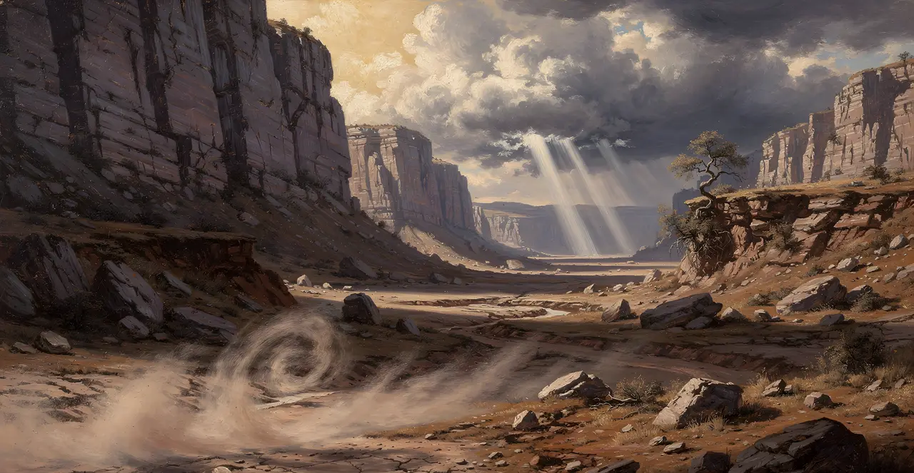 Job 34:9-14 — Job, oil painting · TruthPrints