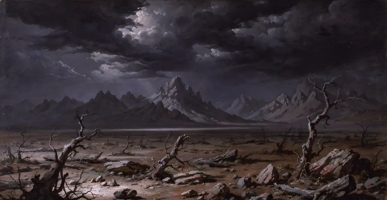Job 35:8-13 — Job, oil painting · TruthPrints
