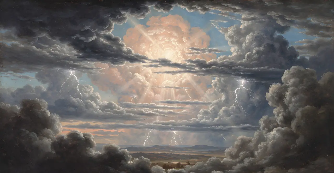 Job 38:35-40 — Job, oil painting · TruthPrints