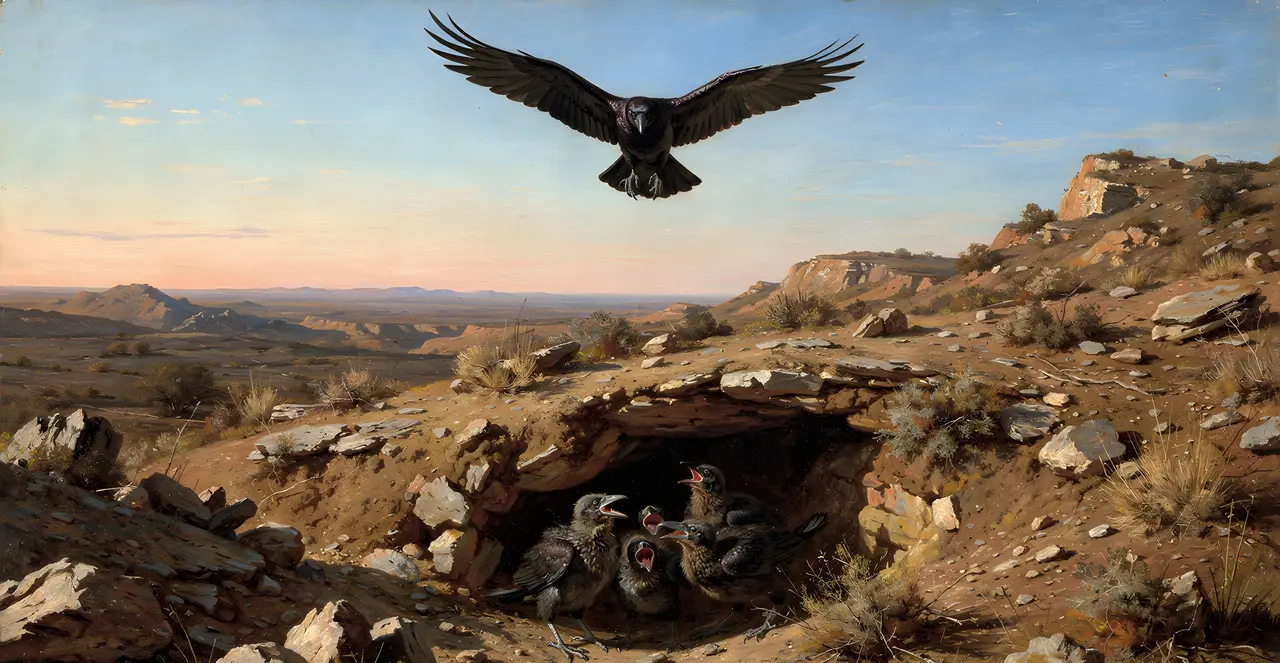 Job 38:41 — Job, oil painting · TruthPrints