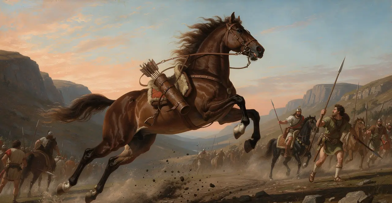 Job 39:19-24 — Job, oil painting · TruthPrints