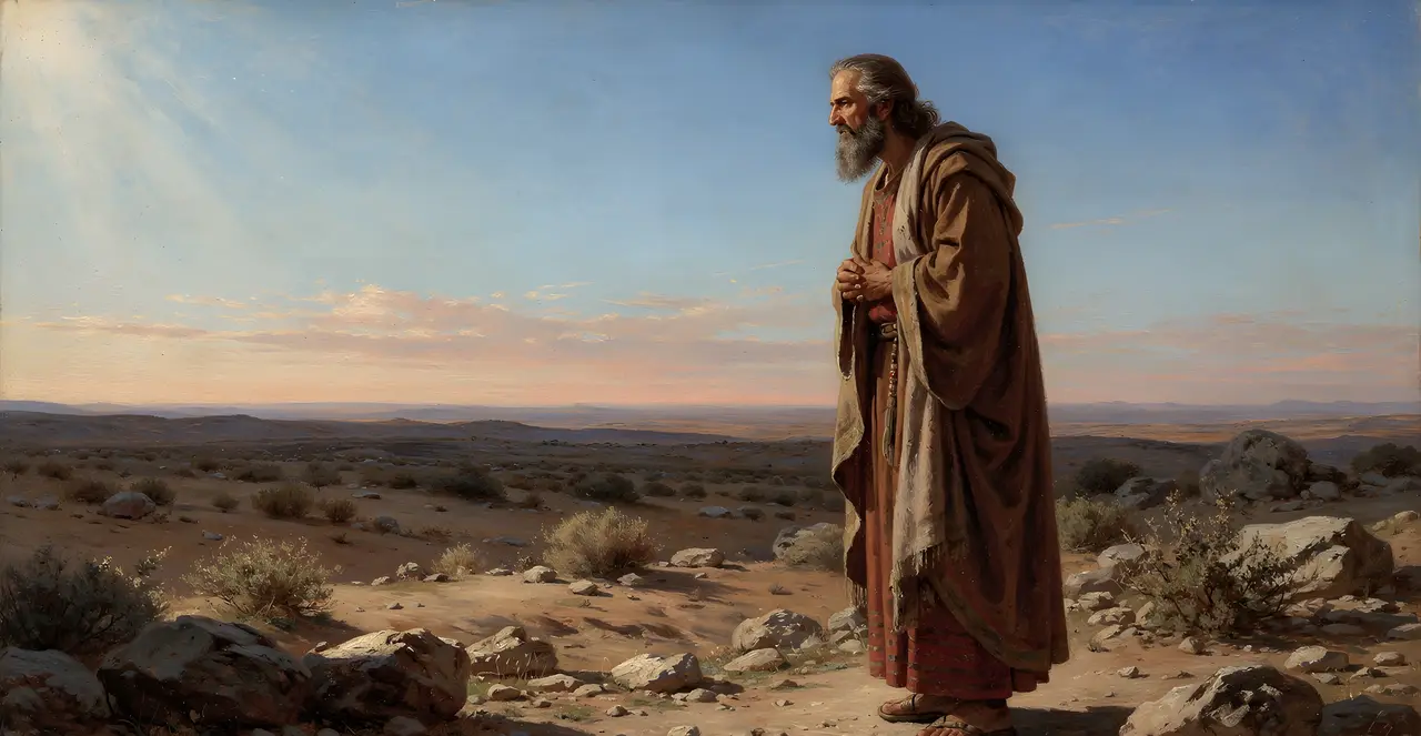 Job 42:7 — Job, oil painting · TruthPrints